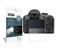2x Protective Film for Nikon 3400 Matte Protection Flexible Glass 9H