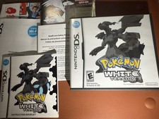    NO GAME Pok mon White Version Nintendo DS AUTHENTIC CASE MANUAL  INSERTS ONLY