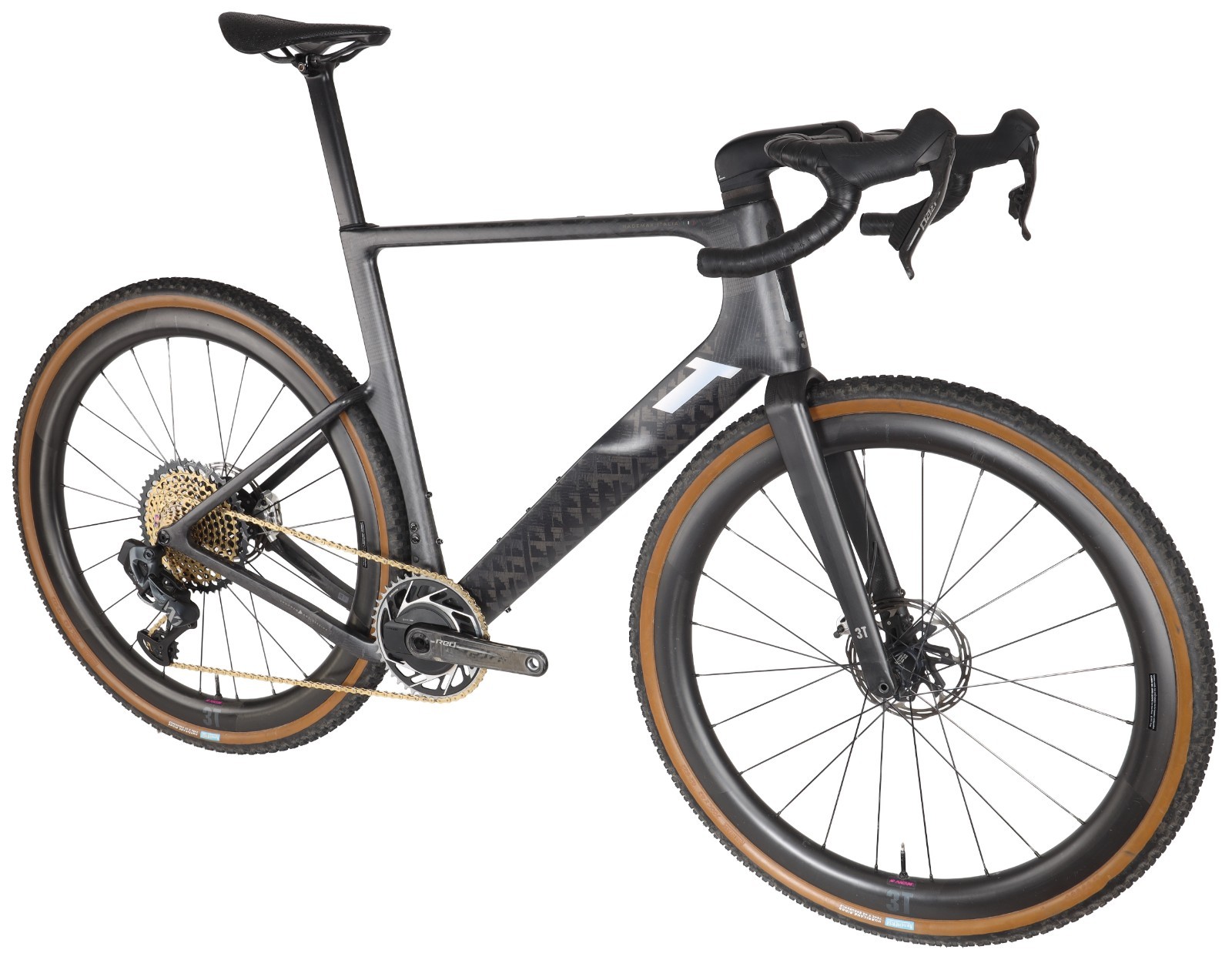 3T Racemax Italia Project X Carbon Disc Gravel Bike 58cm SRAM Red E1 Power 2024