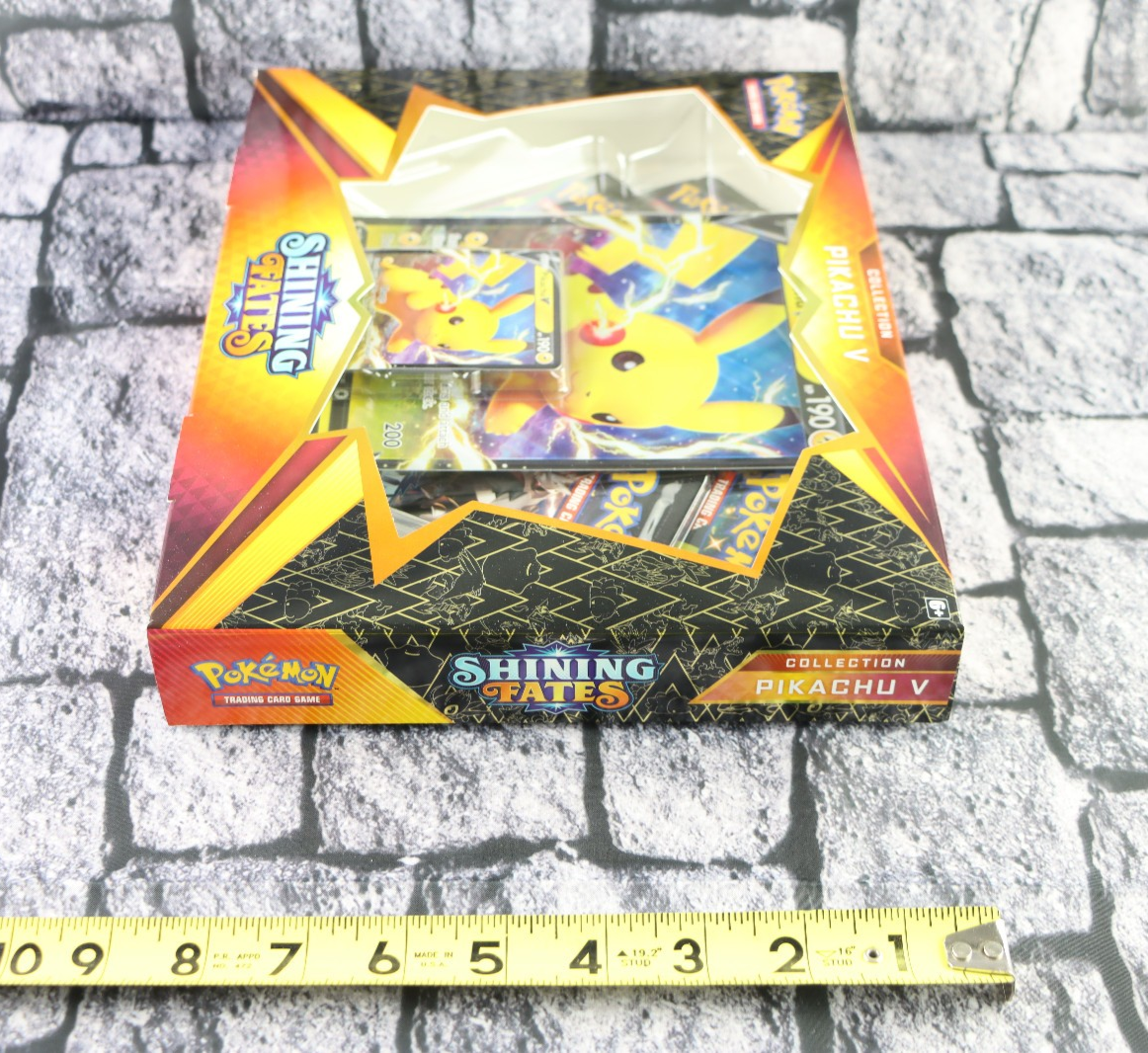 Pokémon TCG: Pikachu V Collection Shining Fates Box Factory Sealed