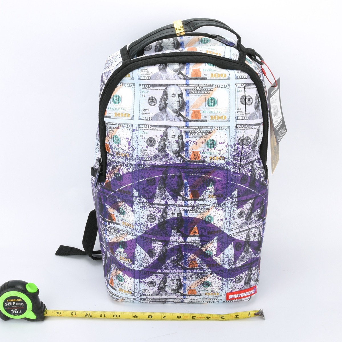 Sprayground Shark Billions In The Bank Sharks in Paris Leather