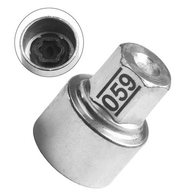 Tire Wheel Lock Anti Theft Screw Bolt and 59 Key Socket for BMW F20/F21