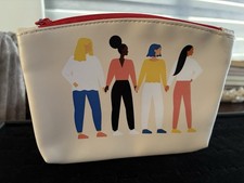 Ipsy Faux Leather Makeup Bag