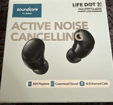 Anker Soundcore Life Dot 3i Noise Cancelling True Wireless Earbuds - Black