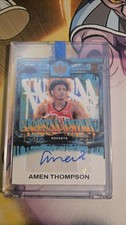 2023-24 Panini Court Kings Amen Thompson #FP-ATH ROOKIE Rockets Auto 25/75