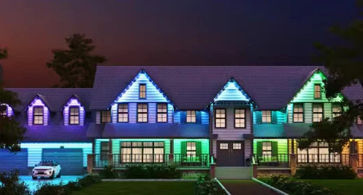 30 LED 50 ft. Plug-in Mini Integrated LED Novelty Permanent Outdoor String Light - Image 2 of 4