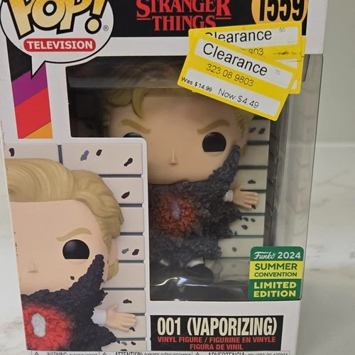Funko Pop! Stranger Things 001 (Vaporizing) Limited Edition 2024 Exclusive