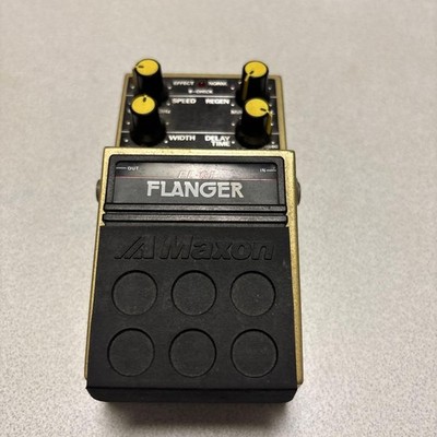 Maxon FL01 Flanger Pedal Effects Unit Guitar Time Modulation Authentic
