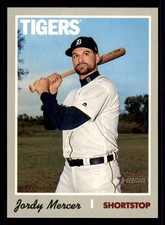 2019 Topps Heritage #656 Jordy Mercer Detroit Tigers