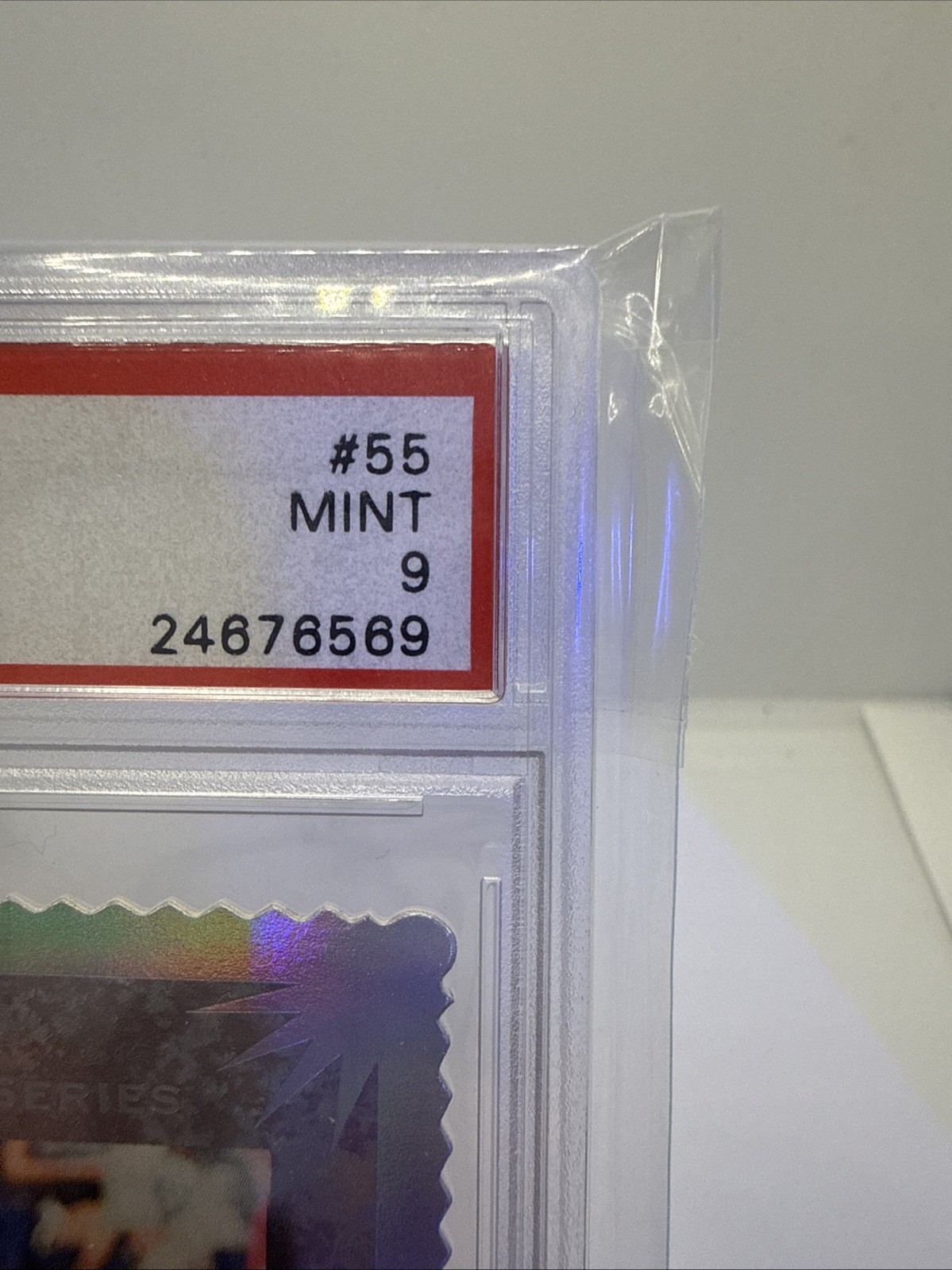 1995 Donruss Elite Series #55 Frank Thomas #d /10000 Graded PSA 9.  Rare!! view 3
