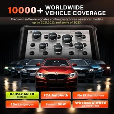 Bluetooth Automotive Scan Tool All System Diagnostic Bidirectional OBD2 Scanner