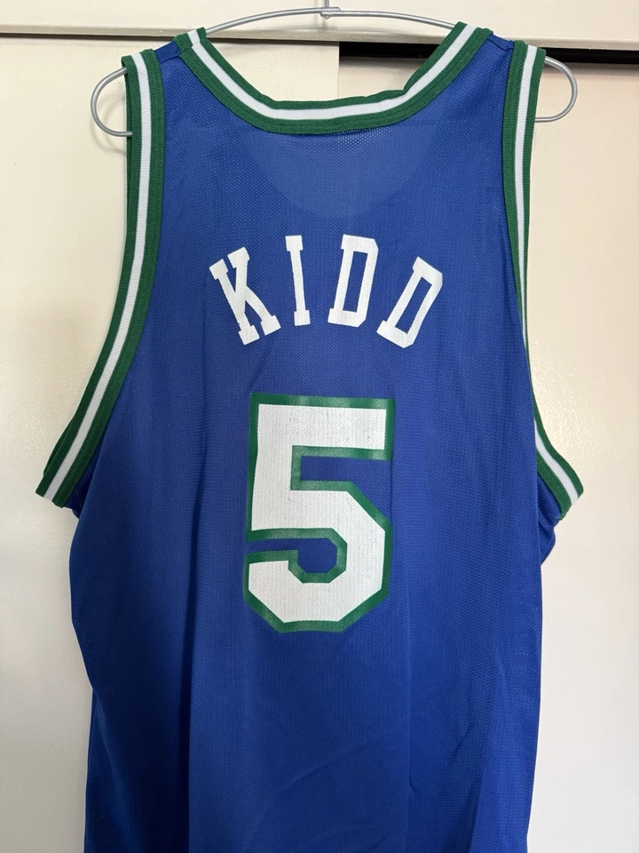 Camiseta Campeón NBA Dallas Mavericks Jason Kidd Talla XL 90s Foto 4 de 4