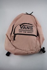 NWT Vans Off The Wall Motivee 3-V Backpack Bag Bookbag Dusty Pink Black Laptop
