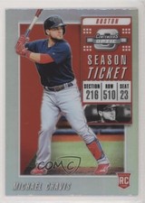 2019 Panini Chronicles Contenders Optic Holo Prizm Michael Chavis #25 2t9