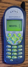 Motorola i series i205 - Gray and Silver  Nextel  PTT iDEN Cellular Phone