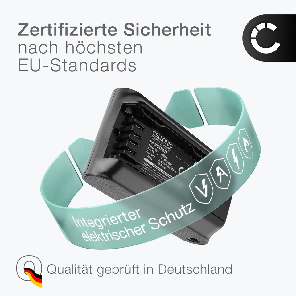 Akku für 21.6V 2250mAh Shark Cordless Detect Pro - Bild 4 von 4