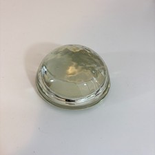 3" Vintage Glass Dome Magnifying Glass Paperweight