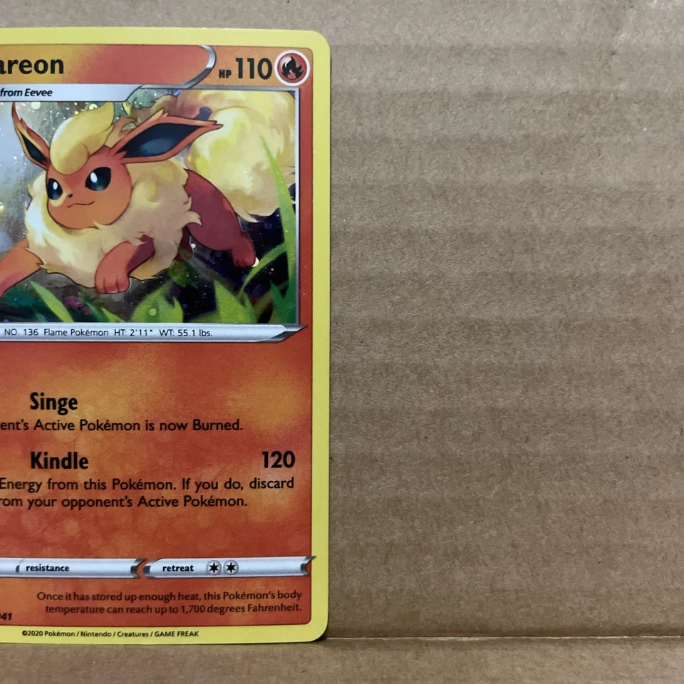 Flareon Promo SWSH: Sword & Shield Promo Cards SWSH041 - Image 4 of 4