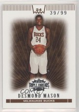 2007-08 Topps Triple Threads Sepia 39/99 Desmond Mason #79 y0i