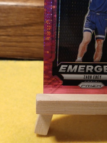 Pulsar rosa emergente Zach Edey 2024-25 Rookie SSP/42 y Pink Prizm SP/249 RC 🔥 - Imagen 6 de 23