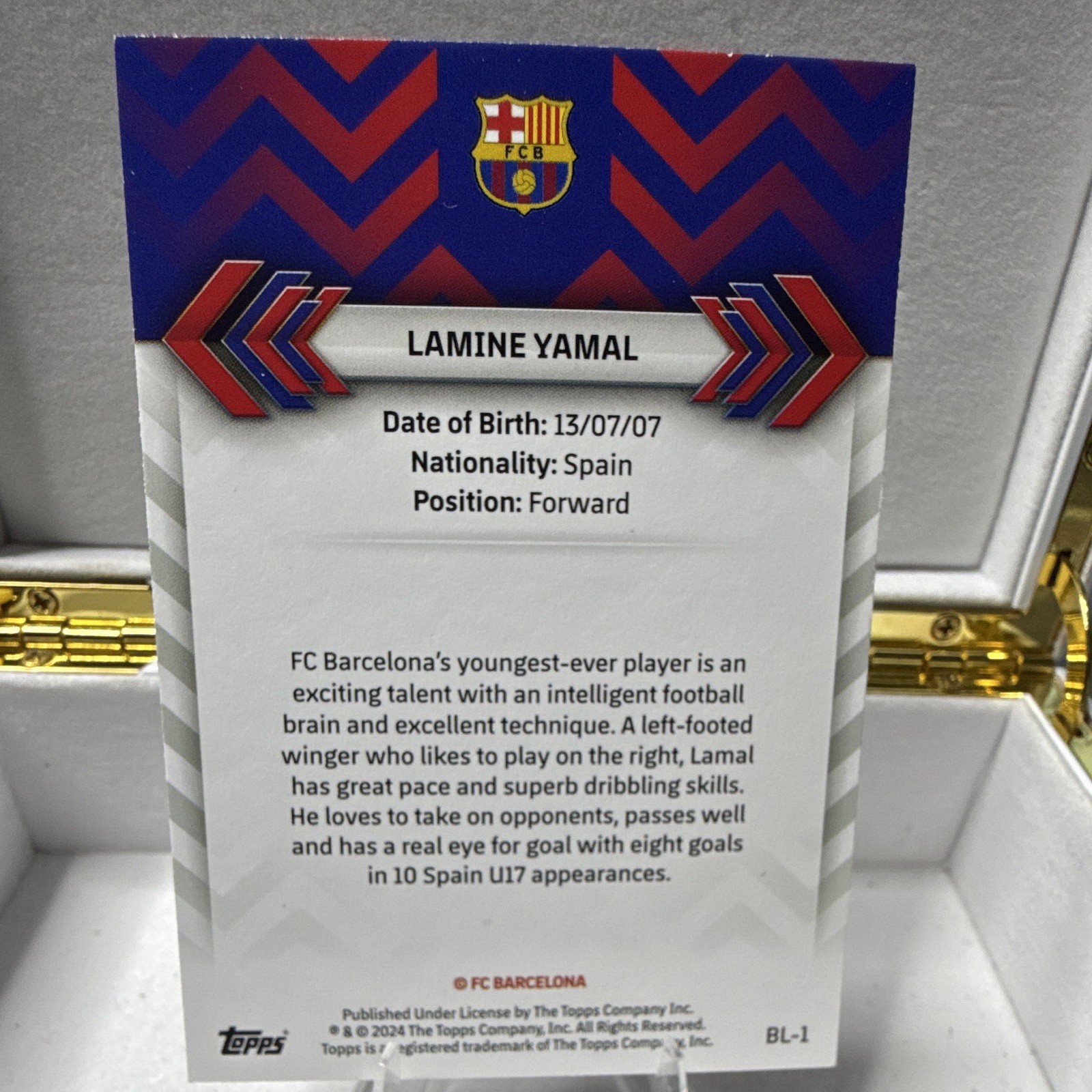 Lamine Yamal FC Barcelona ROOKIE Barcelona Set view 2