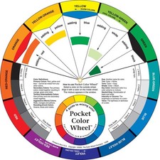 Color Wheel Co Pocket Color Wheel Mixing Guide 5-1/8" Diameter