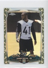 2014 Topps Chrome Mini Camo Refractor 94/99 Aaron Colvin #201 0a1