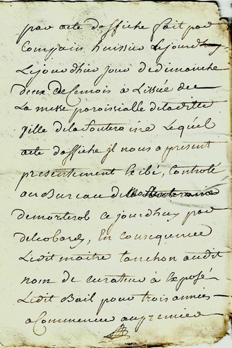1778 Commanderie de Morterolles, bail succession D.LA VILATTE,GAILHABAUD,TANCHON - Photo 4 sur 9