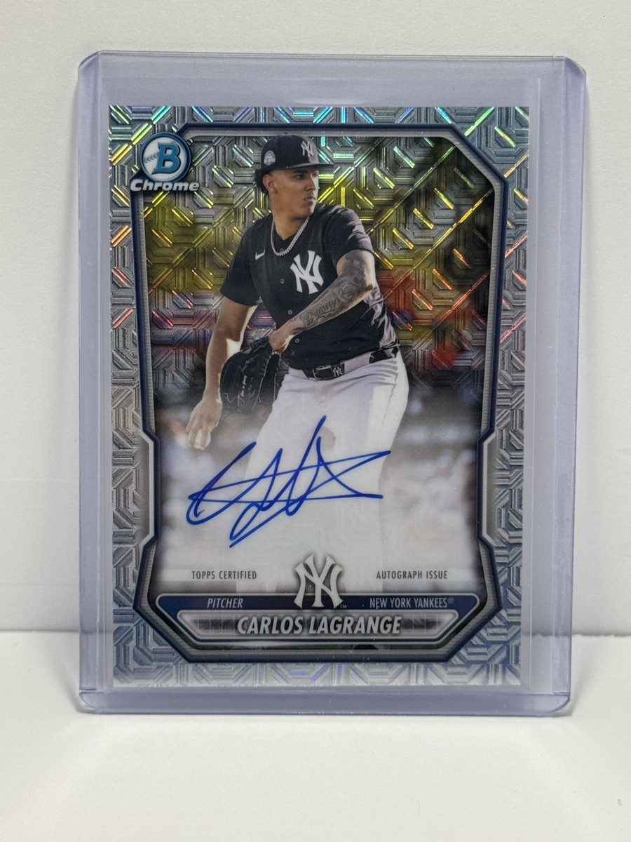 2026 Bowman Carlos LaGrange Chrome Mojo Refractor Auto #BMA-CL 