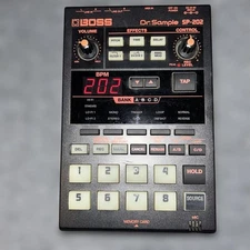 BOSS Dr.Sample SP-202 Sampler Tested Works Lo-Fi FX SmartMedia NG Japan