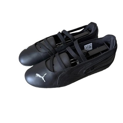 PUMA Speedcat Ballet Leather Black Mary Jane Sneakers Women's Size 8.5 US