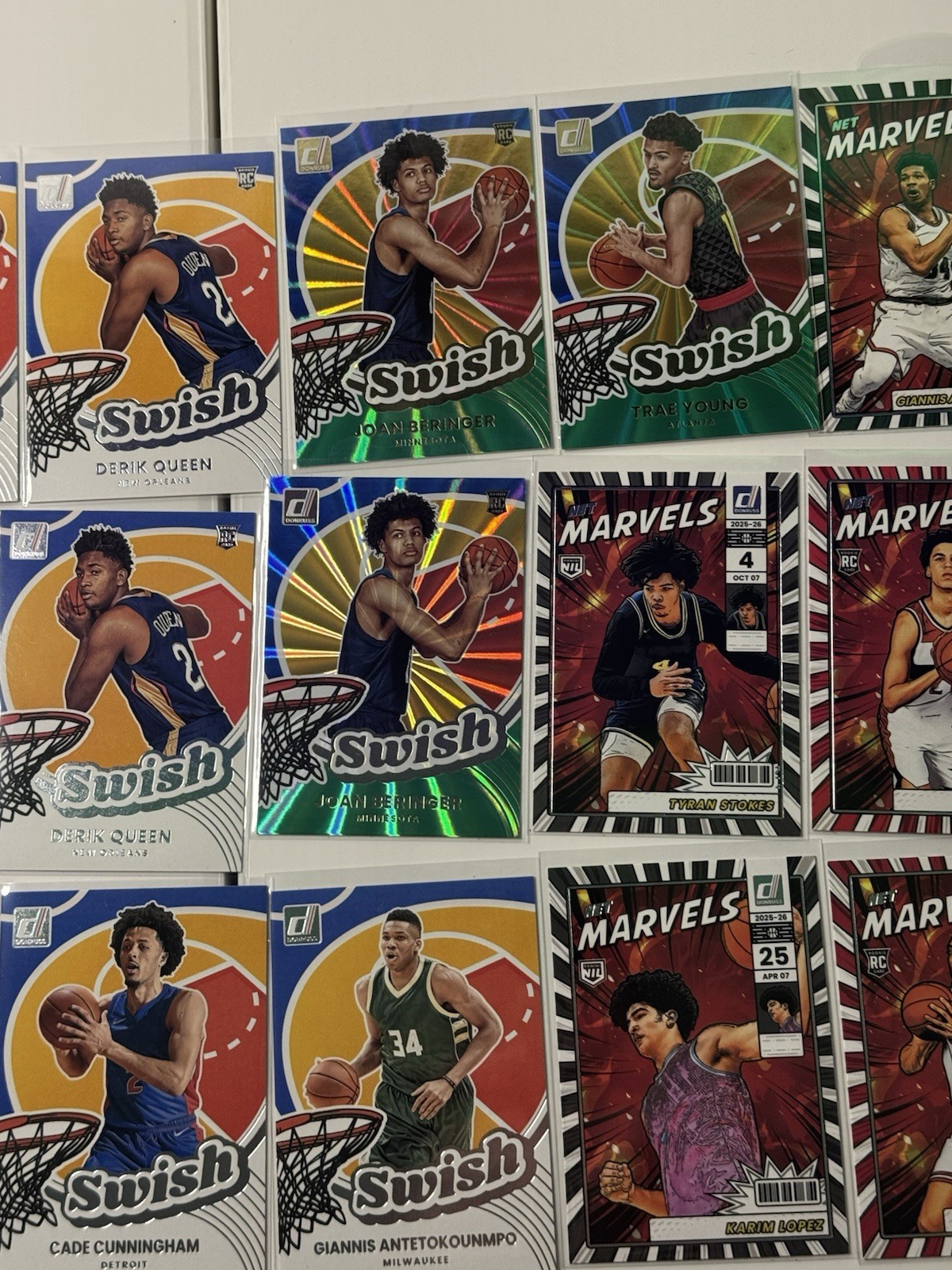 2025-26 Donruss Optic NBA 3 Card Lot - Autos, Numbered, Patch, Rookie, Inserts view 11