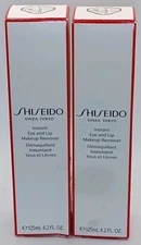 2 PACK Shiseido Instant Eye & Lip Makeup Remover 4.2 fl.oz (125 mL.) Each NIB