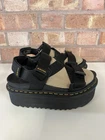 Dr. Martens Kimber II Logo Webbing Sandals Black Women’s UK4 New In Box