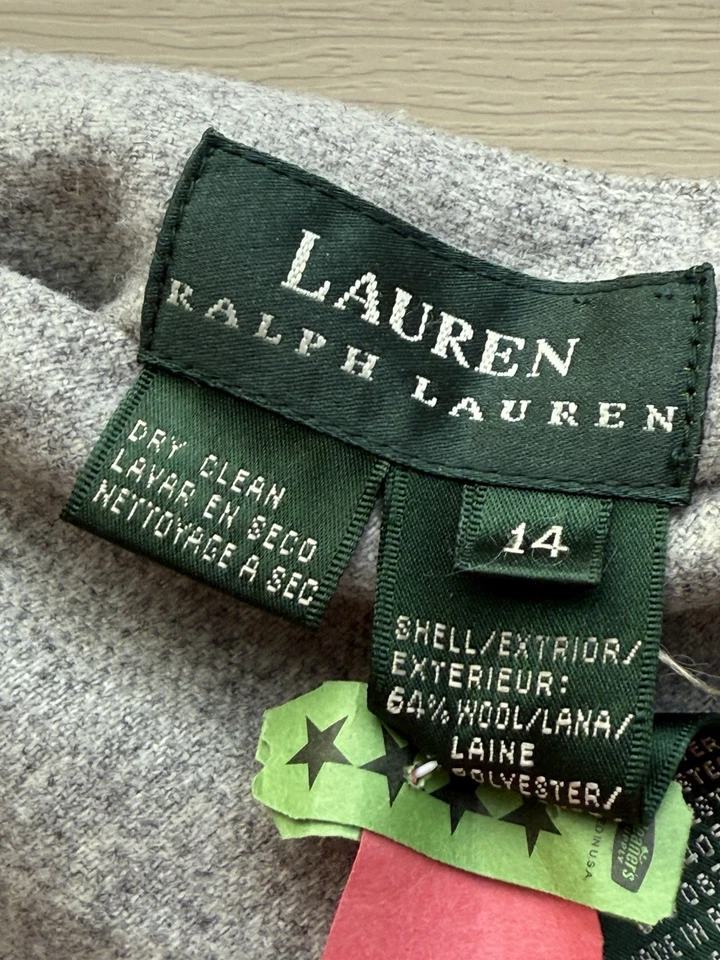 Ralph Lauren Collection Wool Maxi Length Skirt Size 14 - Image 3 of 4