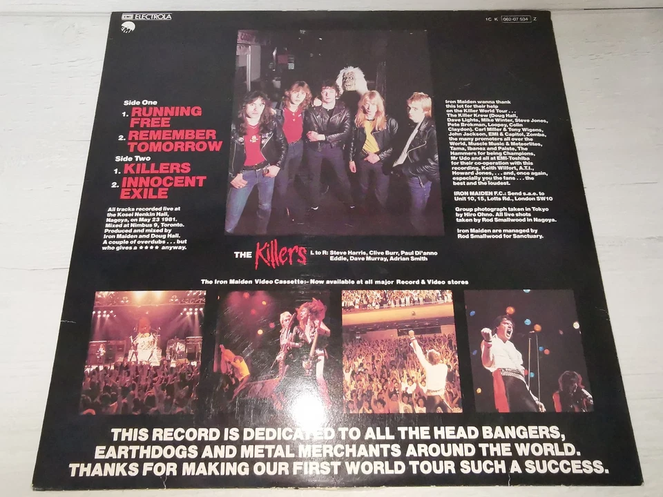 Iron Maiden – Maiden Japan- 1st Germany Pressing 1981- VG+++/VG+++ - Bild 2 von 4