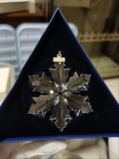 Swarovski 2014 Annual Snowflake Star Crystal Pendant