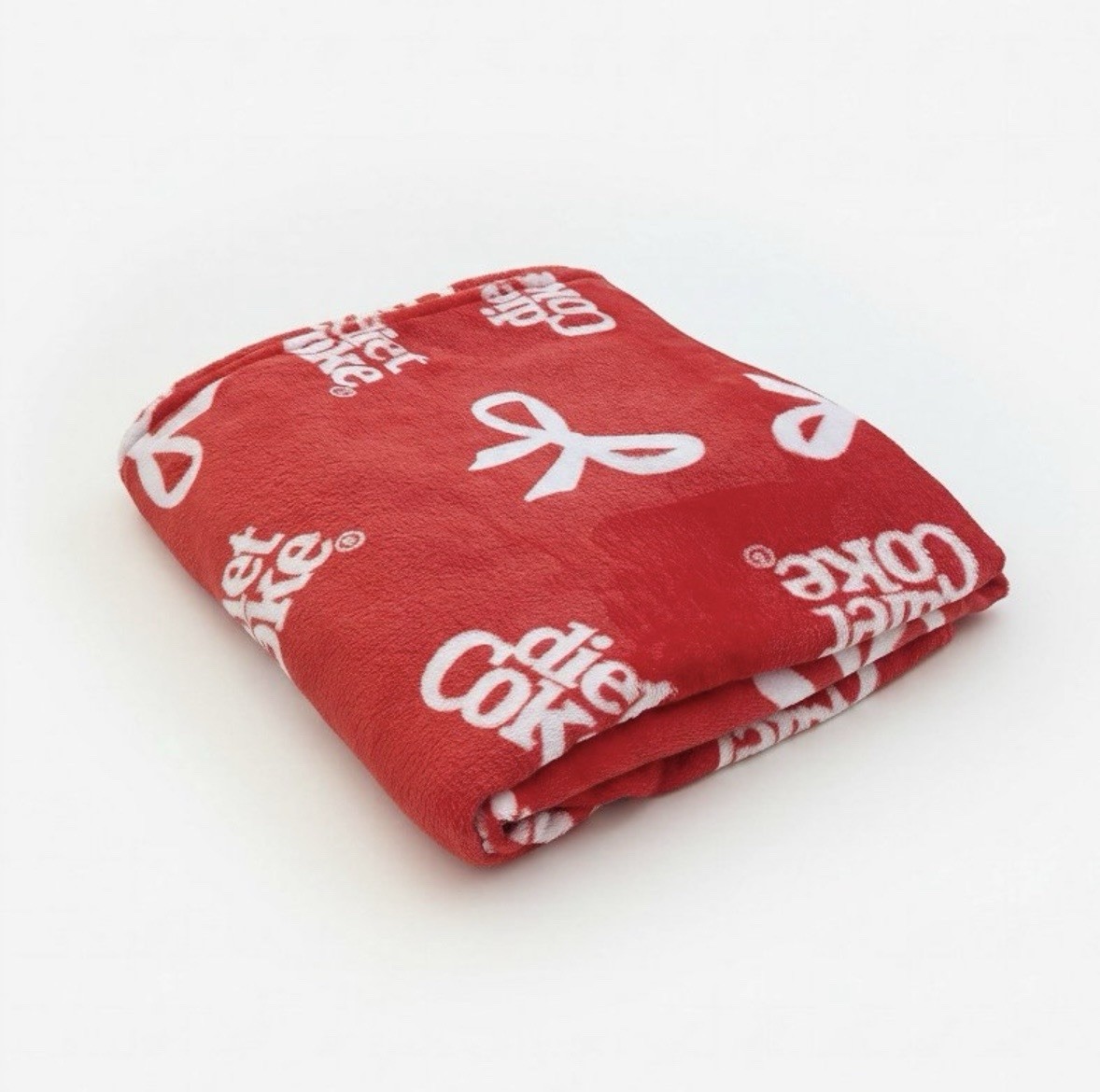 Diet Coke Target Limited Edition Blanket, Pillow, Claw Clip, & Socks Bundle NWT