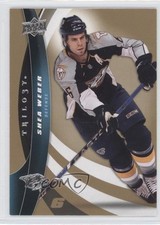 2009-10 Upper Deck Trilogy Shea Weber #6 HOF 0d2