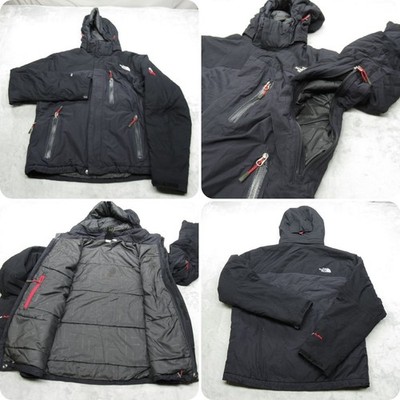 North Face Jacket Men Small Black Summit Waterproof HyVent