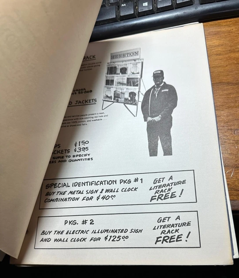 1970 HESSTON Marketing Display Dealer Salesmen Brochure Specs & Prices - Image 3 of 4