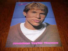 Jonathan Taylor Thomas JTT poster Teen Beat mag pull out Hanson brothers photo