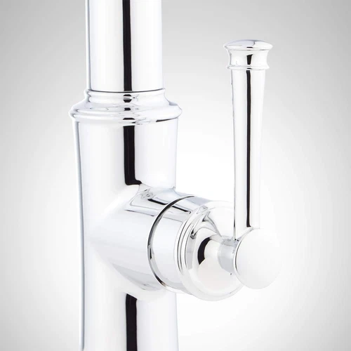 Beasley 1.8 GPM Stainless Steel Pull Down Kitchen Faucet - Sleek & Modern Design - Picture 7 of 9