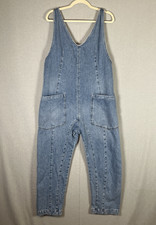 Free People We The Free High Roller Denim Jum...