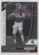 2020 Panini Prizm Draft Picks Draft Picks Rookies Brian Lewerke #142 05hs