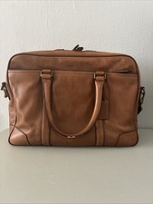 Coach Briefcase Business Bag for Mean Leather...