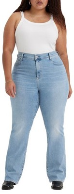 Levi's Damen Jeans Plus Size 725 High Rise Bootcut Jeans, Blau, 18S