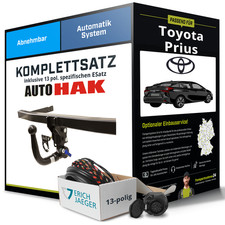 Für TOYOTA Prius W5 Anhängerkupplung abnehmbar +eSatz 13pol 01.2019-jetzt NEU