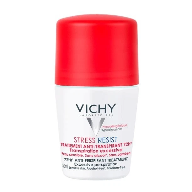Antitranspirante intensivo Vichy Stress Resist 72H transpiración excesiva 50 ml Foto 2 de 4