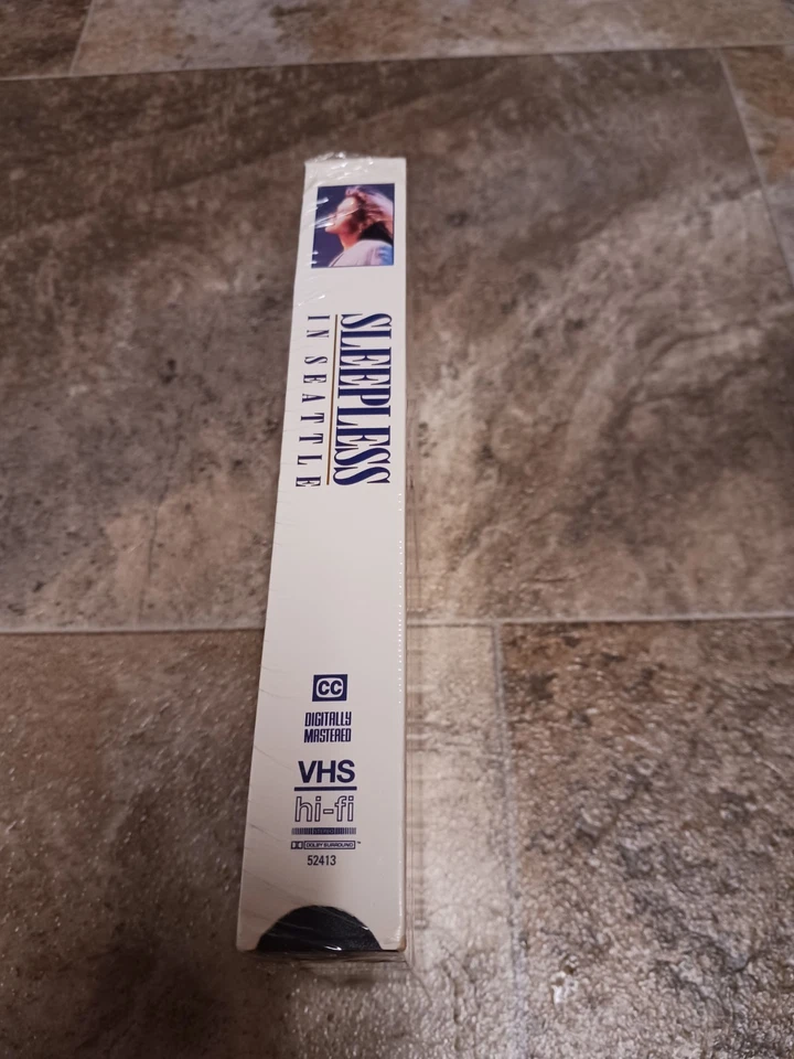 Vintage Sleepless In Seattle Movie VHS Tape Tom Hanks Meg Ryan Sealed NWT DS  - Image 2 of 4